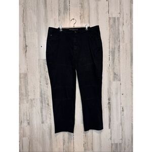 Truth Substance Men’s Black Pants 42x32 | Stretch Cotton Casual Jeans